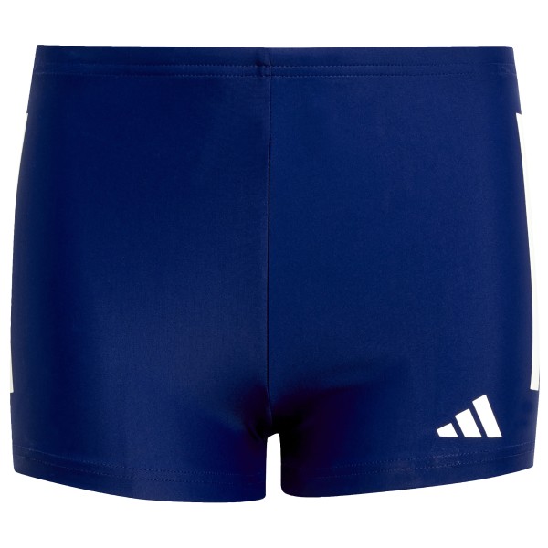 adidas - Kid's 3 Stripes Bold Boxer - Badehose Gr 128 blau von adidas