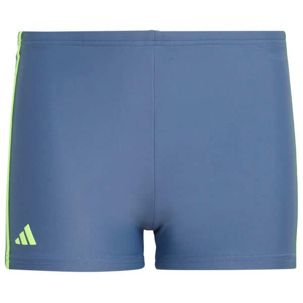 adidas - Kid's 3 Stripes Boxer - Badehose Gr 128 blau von adidas