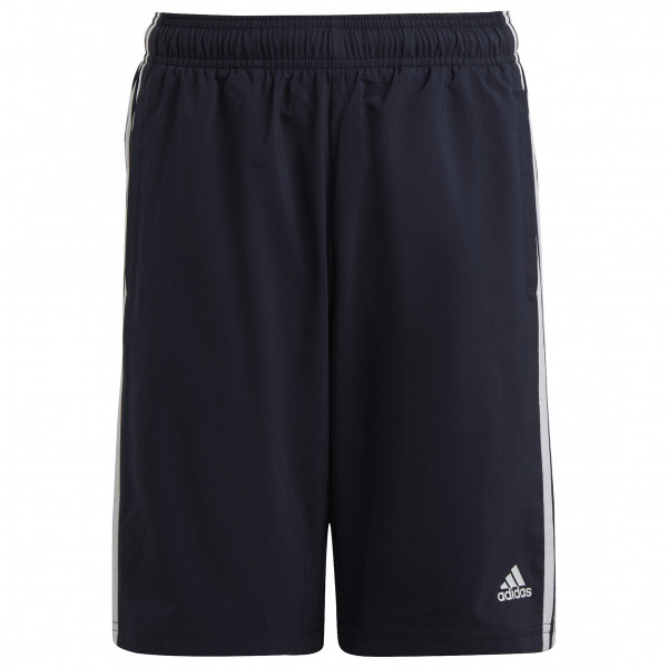 adidas - Kid's 3-Stripes WN Shorts - Shorts Gr 128 schwarz/blau von adidas