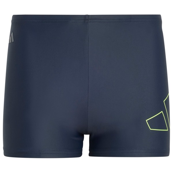 adidas - Kid's Big Bars Boxer - Badehose Gr 128 blau von adidas