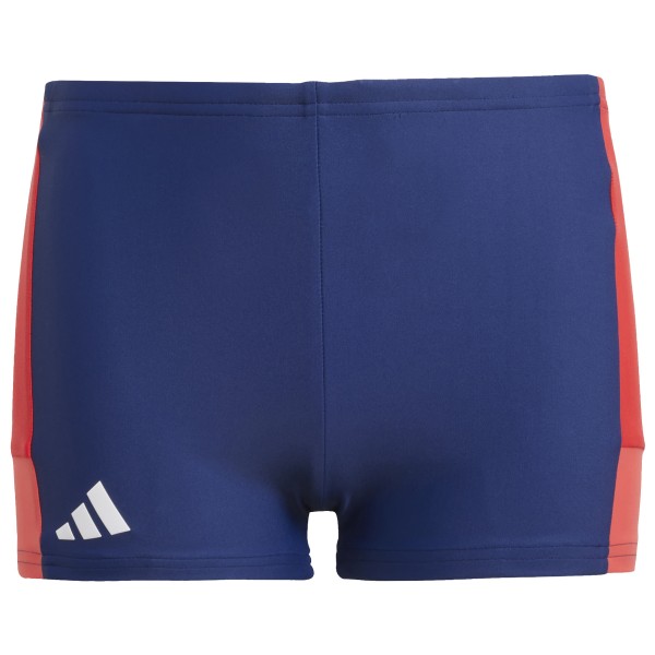 adidas - Kid's Colorblock Boxer - Badehose Gr 128 blau von adidas