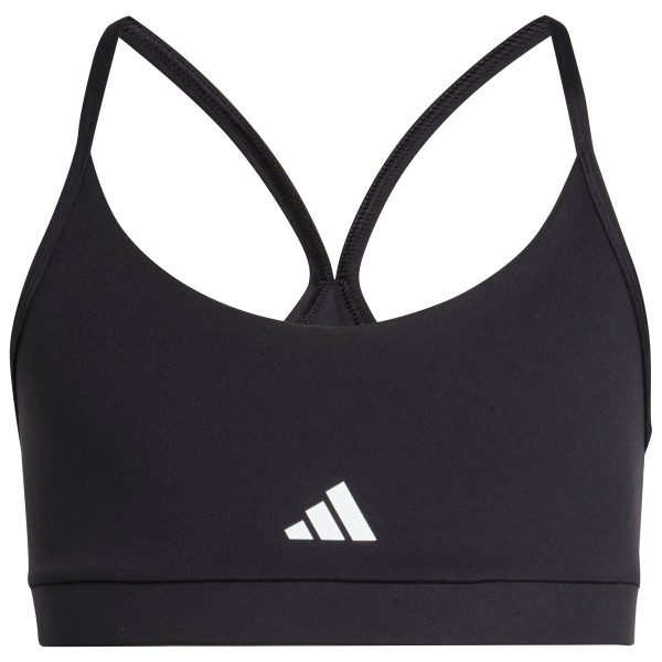 adidas - Kid's Essential Bra - Sport-BH Gr 128 schwarz/grau von adidas