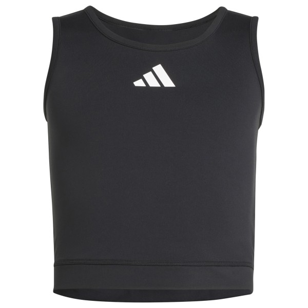 adidas - Kid's FAV Bra Top - Top Gr 128 grau von adidas