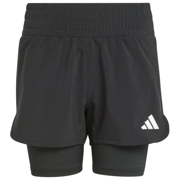 adidas - Kid's Pacer 2in1 Shorts - Shorts Gr 116 schwarz von adidas