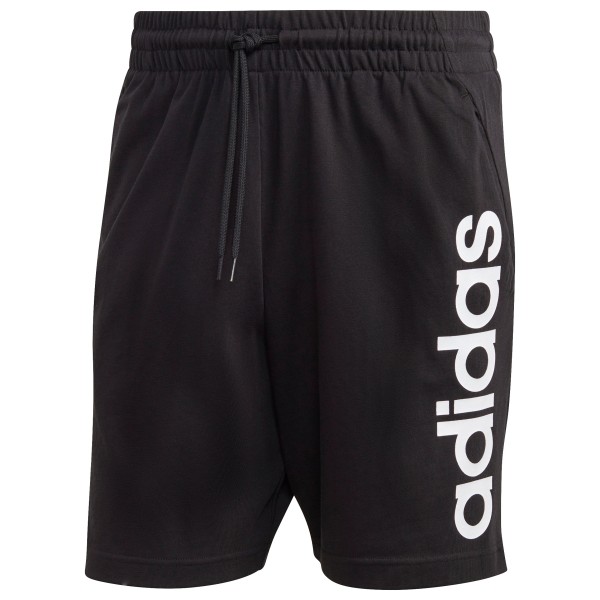 adidas - Linear Single Jersey Logo Shorts - Shorts Gr L schwarz von adidas