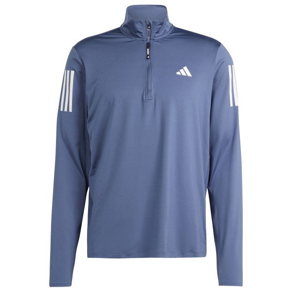 adidas - Own The Run Half Zip - Laufshirt Gr L;M;S;XL;XS;XXL beige/oliv;schwarz/grau;weiß adidas - Own The Run Half Zip - Laufshirt Gr L;M;S;XL;XS;XXL beige/oliv;schwarz/grau;weiß von adidas