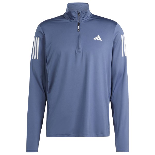 adidas - Own The Run Half Zip - Laufshirt Gr L;M;S;XL;XS;XXL beige/oliv;schwarz/grau;weiß von adidas