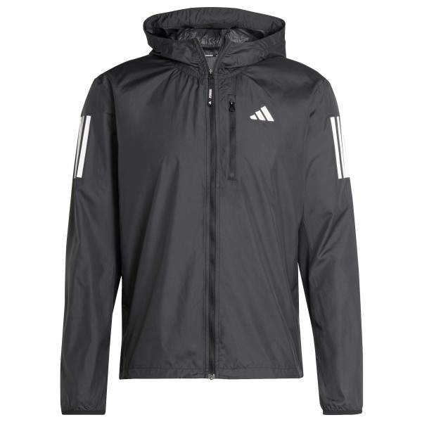 adidas - Own The Run Jacket - Laufjacke Gr L grau von adidas