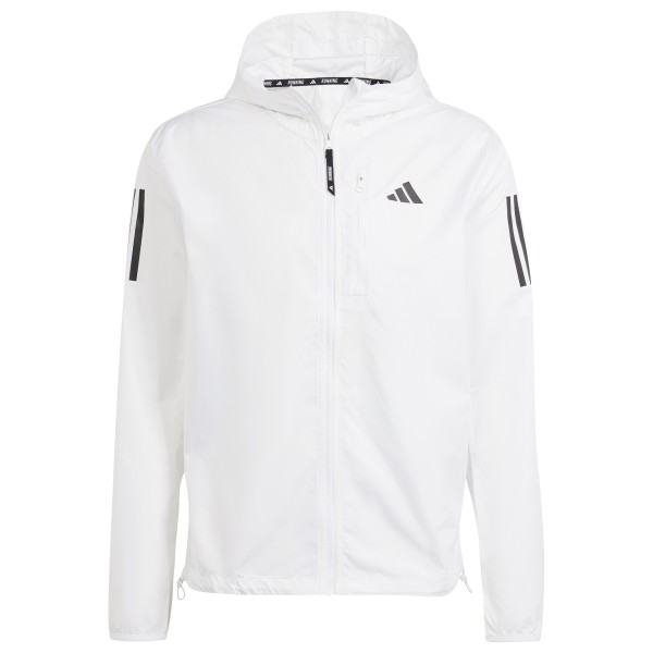 adidas - Own The Run Jacket - Laufjacke Gr M weiß von adidas