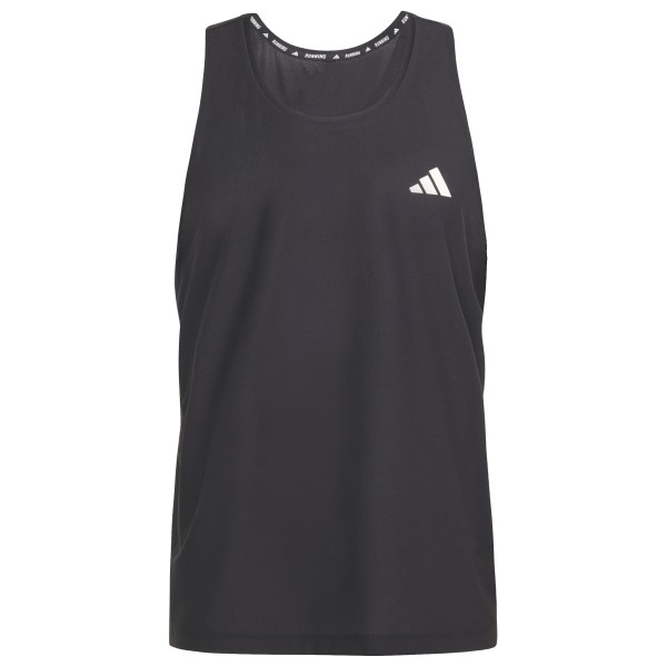 adidas - Own the Run Bars Tank - Tank Top Gr M - Regular grau von adidas