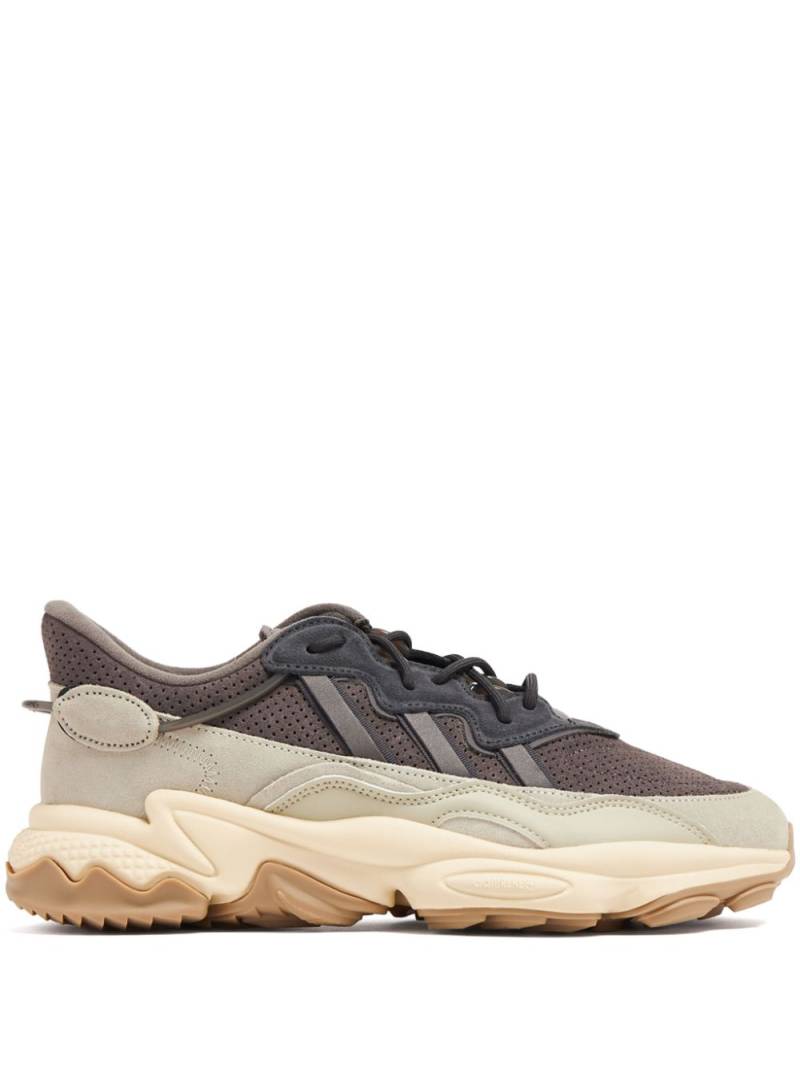 adidas Ozweego lace-up suede sneakers - Grey von adidas