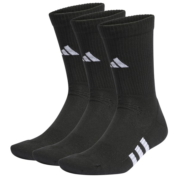 adidas - Performance Cushioned Crew 3-Pack - Multifunktionssocken Gr XS schwarz von adidas