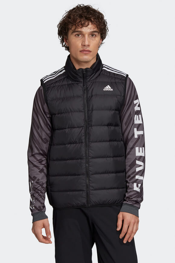 Adidas Puffer Daunengilet | Schwarz | Herren  | M von Adidas