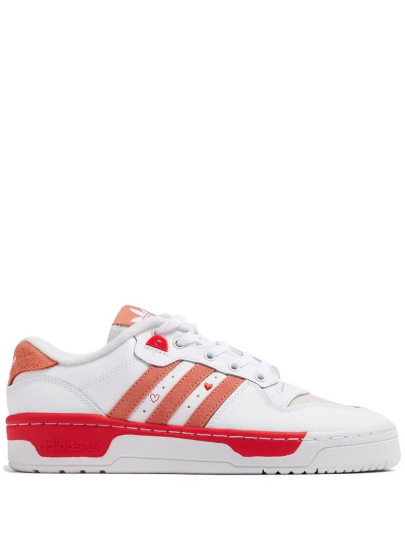 adidas Rivalry Low leather sneakers - White von adidas