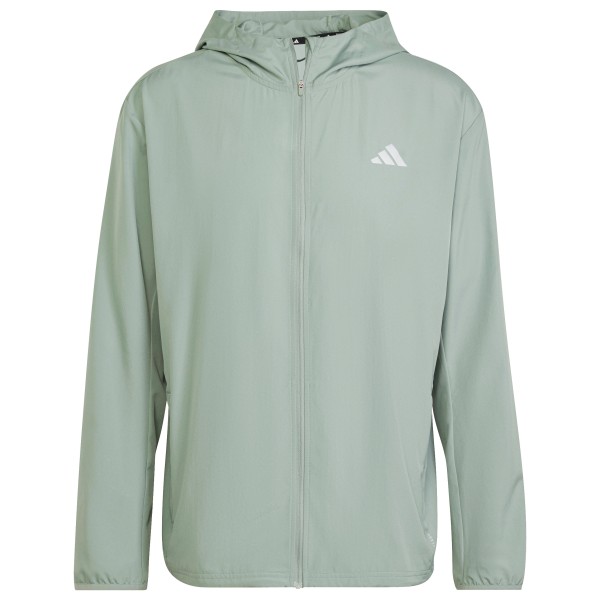 adidas - Run It Jacket - Laufjacke Gr L grau von adidas