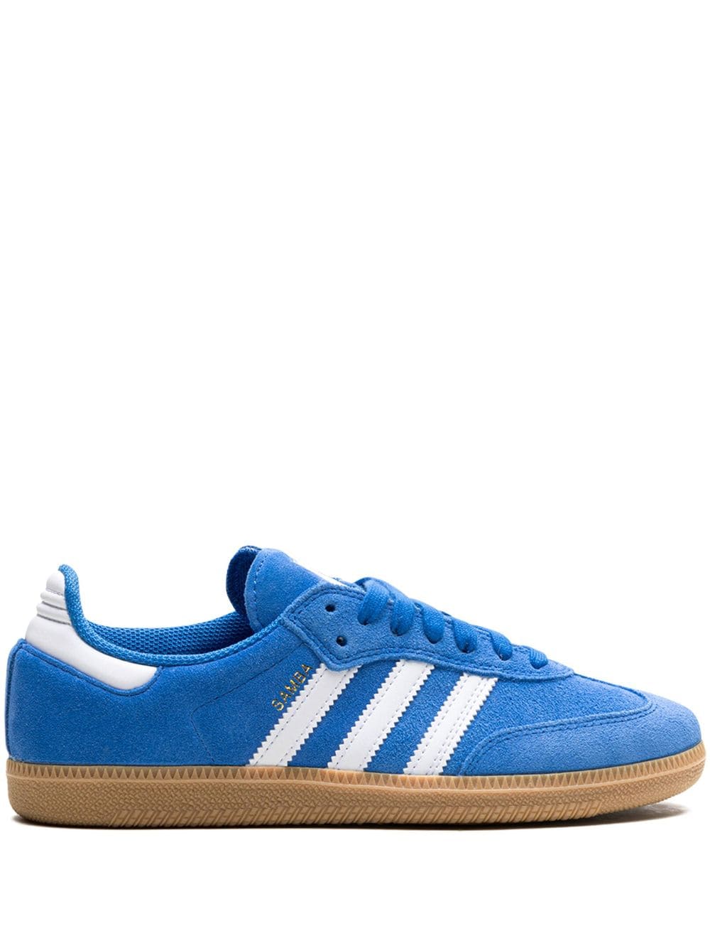 adidas Samba Adv "Blue Bird" sneakers - BLUE BIRD/ CLOUD WHITE/ GOLD METALLIC von adidas