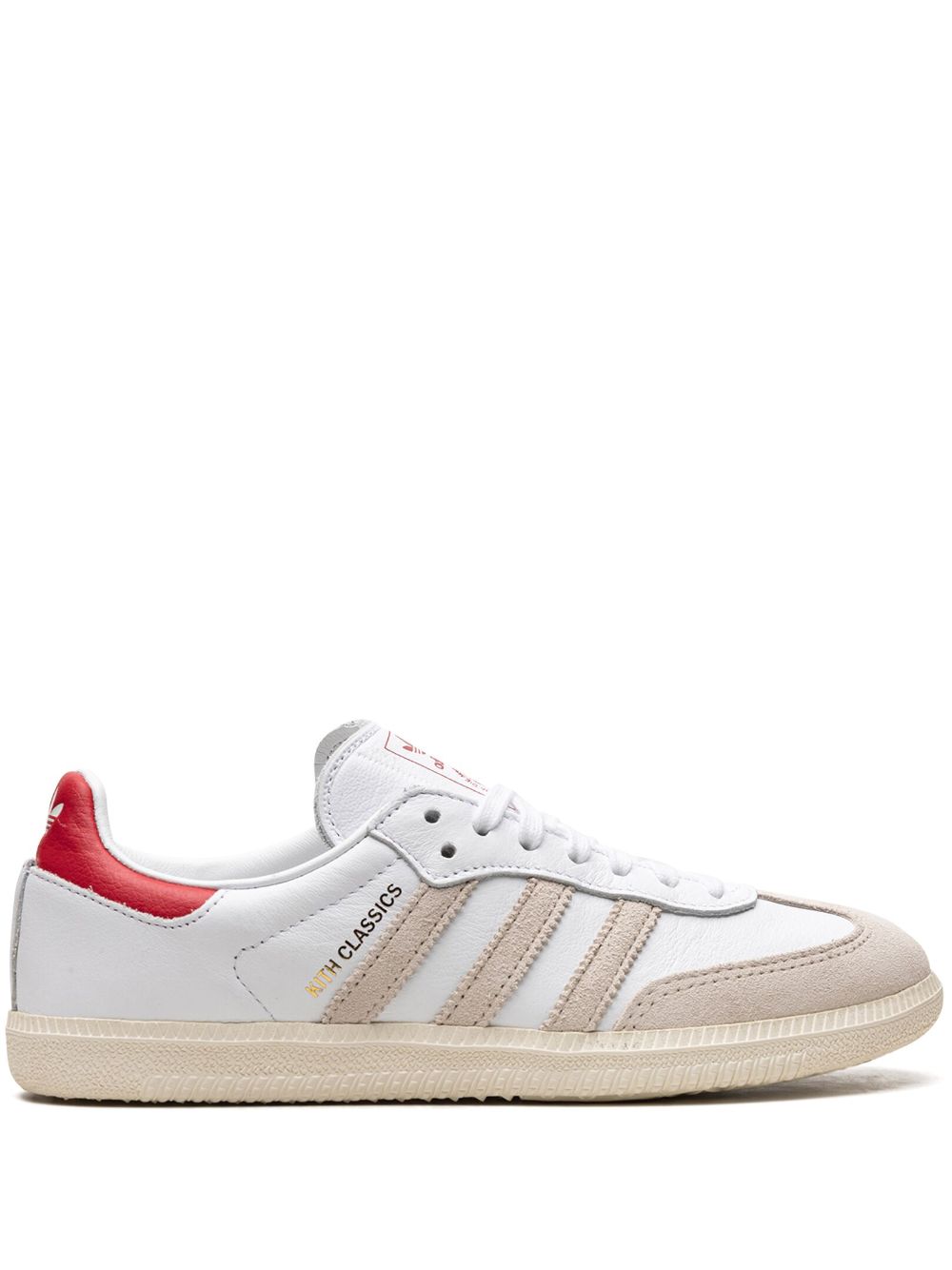 adidas Samba "Kith Classics Program White Red" sneakers von adidas