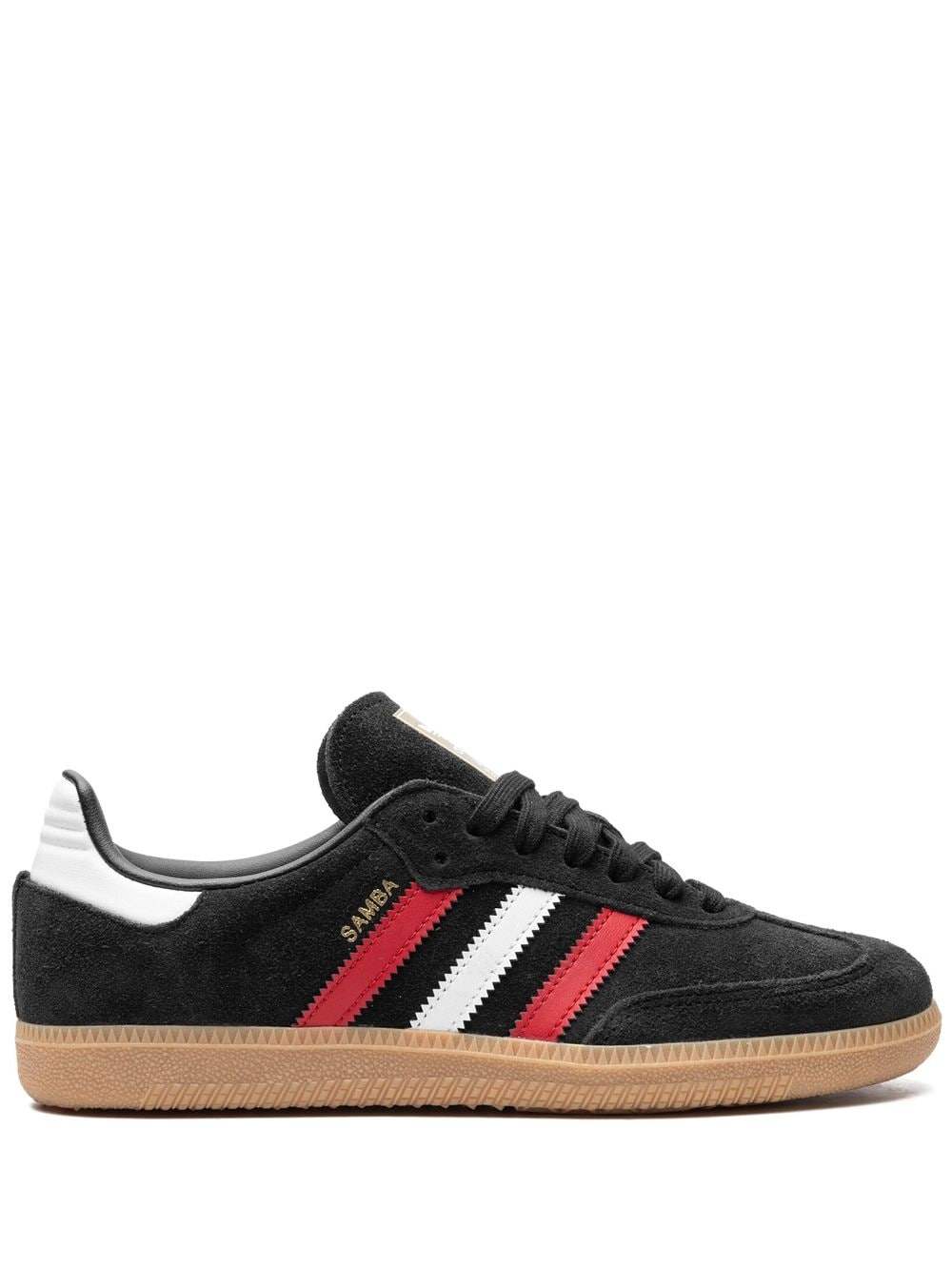 adidas Samba OG "Core Black/Better Scarlet/Gum" sneakers von adidas