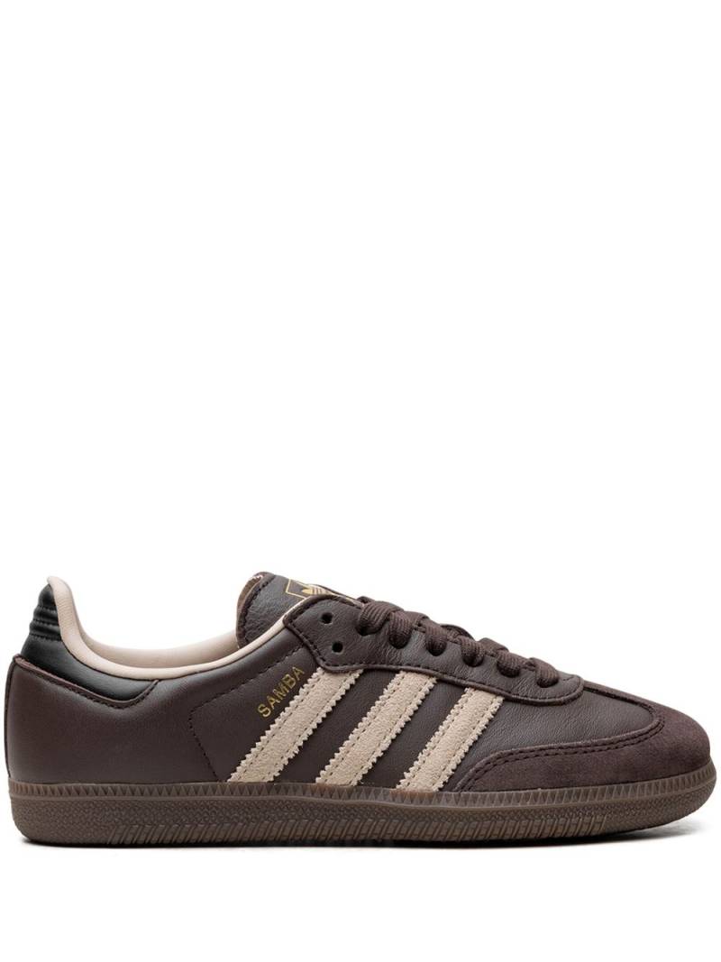 adidas Samba OG "Dark Brown/Beige/Gum" sneakers von adidas