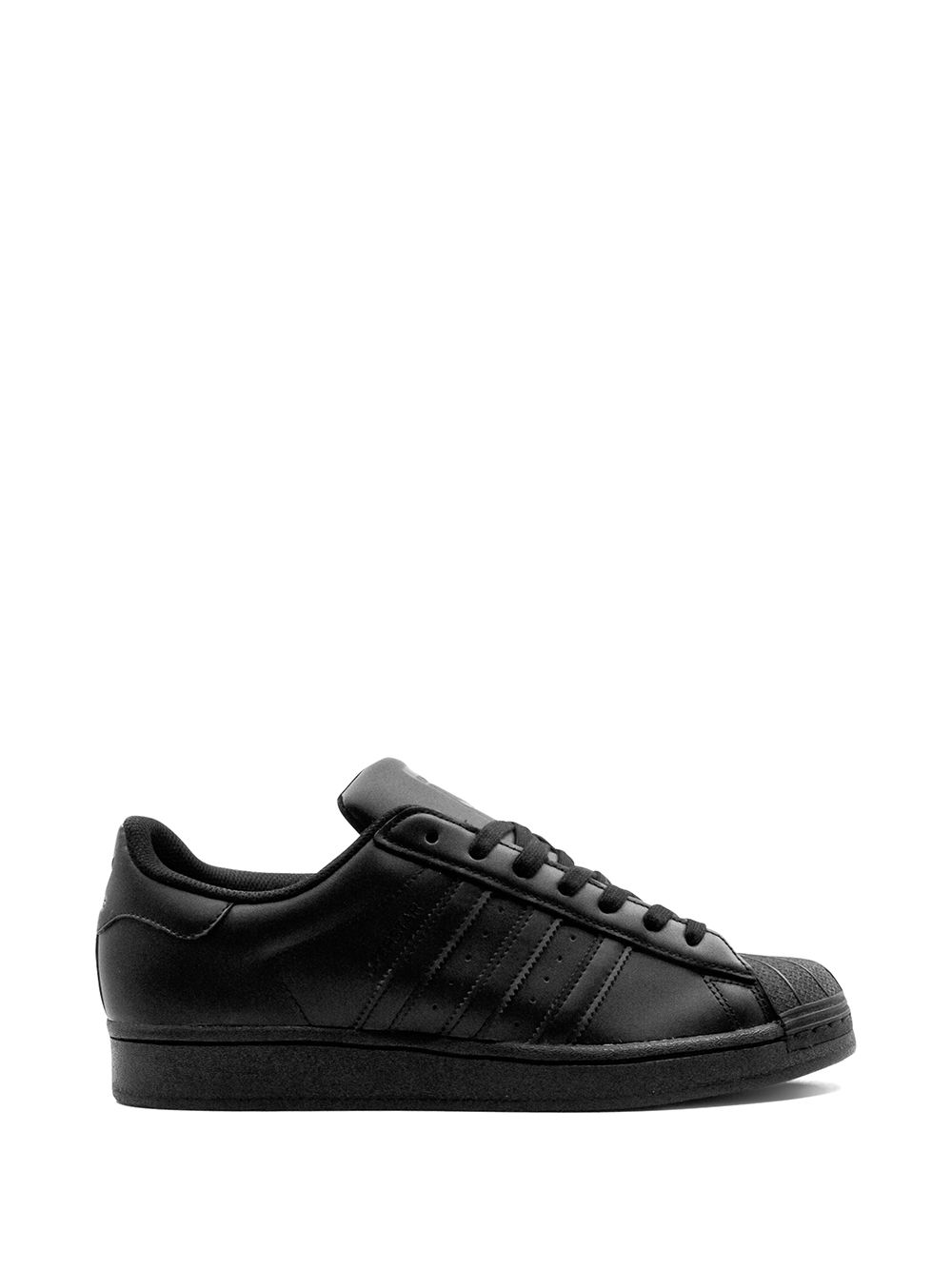 adidas Superstar "Triple Black" sneakers von adidas