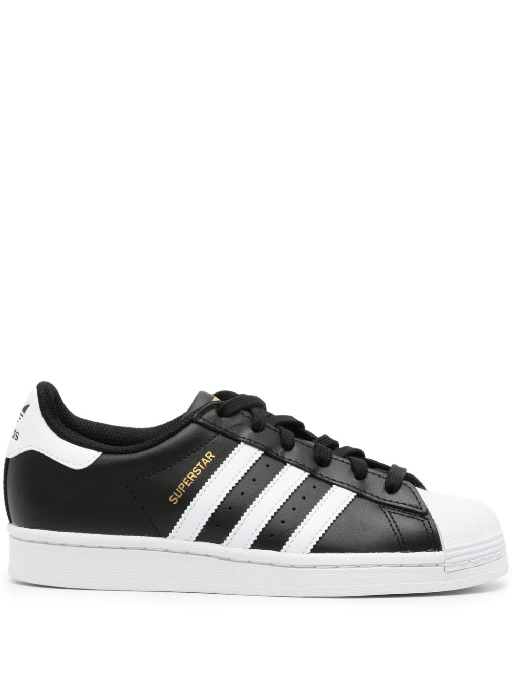 adidas Superstar leather sneakers - Black von adidas