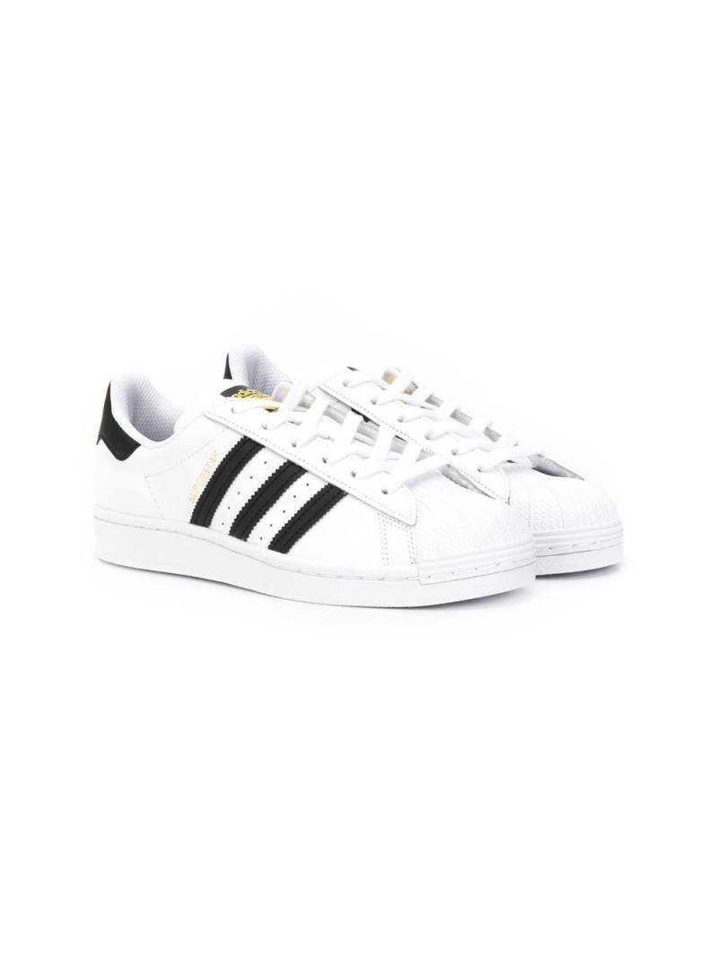 adidas Kids Superstar lace-up sneakers - White von adidas Kids