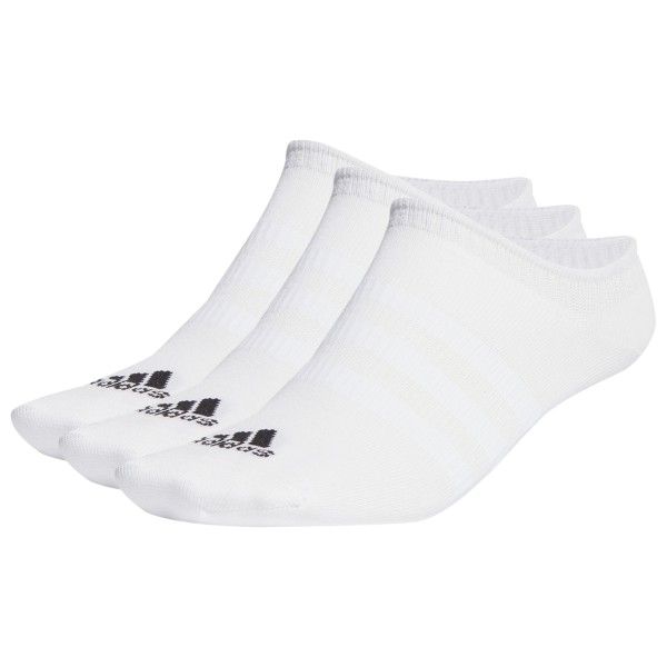 adidas - Thin&Light Sportswear No Show Socks 3-Pack - Multifunktionssocken Gr L;M;S;XL schwarz;weiß von adidas