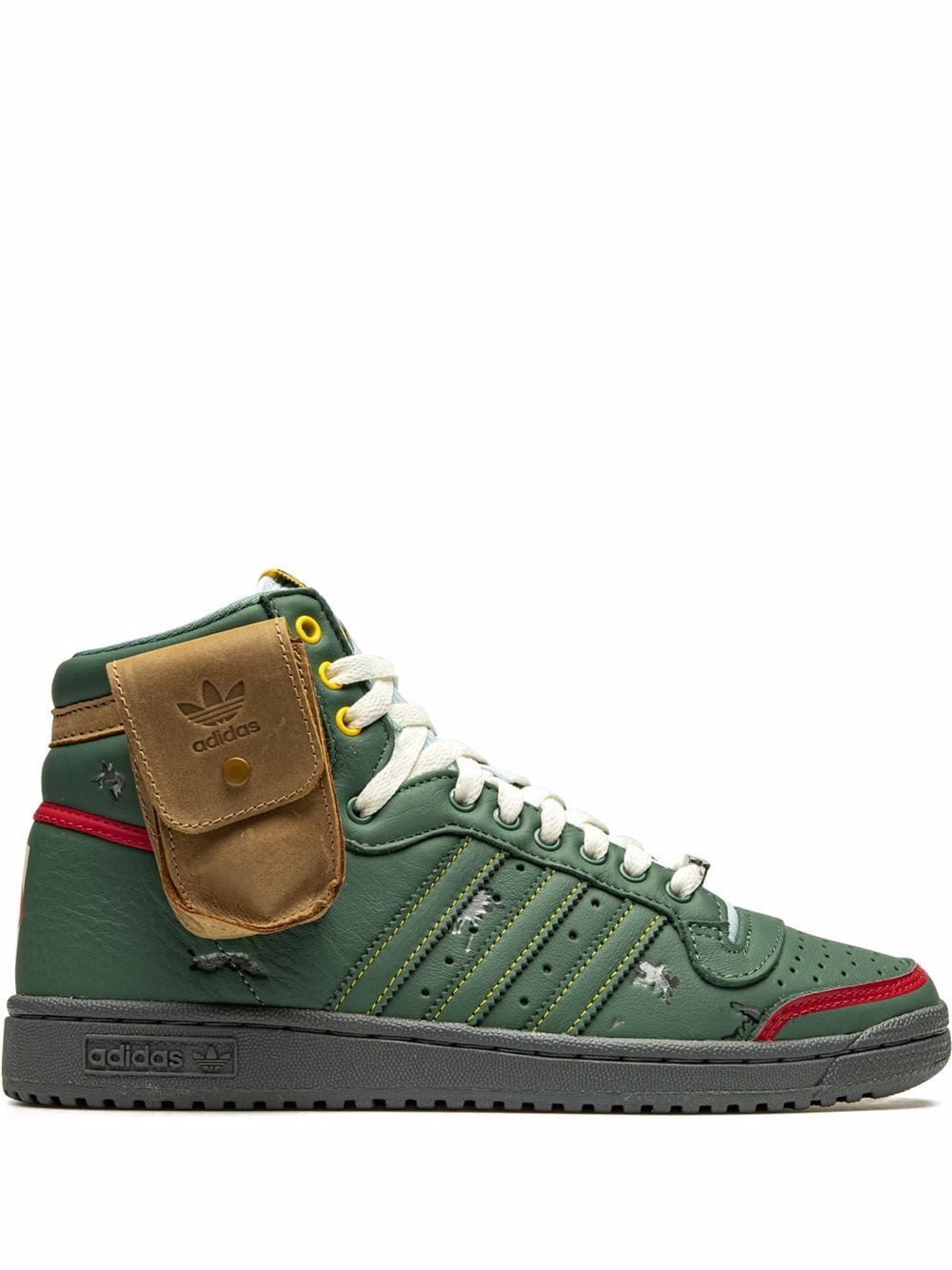 adidas x Star Wars Top Ten Hi "Boba Fett" sneakers - Green von adidas