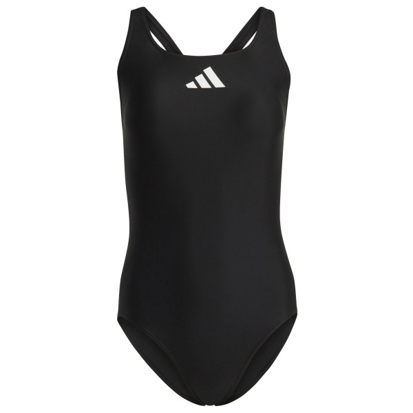 adidas - Women's 3 Bars Suit - Badeanzug Gr 42 schwarz von adidas