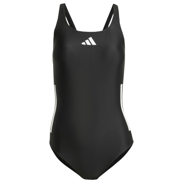 adidas - Women's 3 Stripes Bold Swimsuit - Badeanzug Gr 38 schwarz von adidas