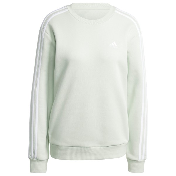 adidas - Women's 3-Stripes Fleece Sweatshirt - Fleecepullover Gr M weiß von adidas