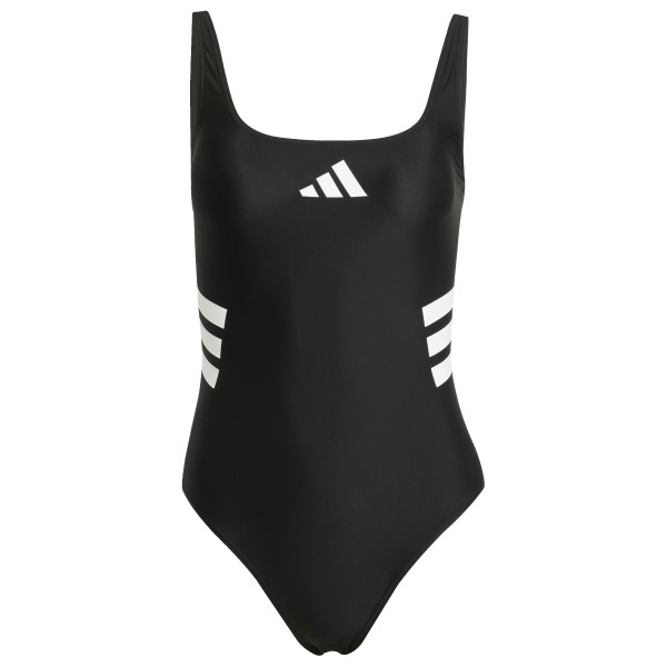 adidas - Women's 3 Stripes Uback Suit - Badeanzug Gr 40 schwarz von adidas