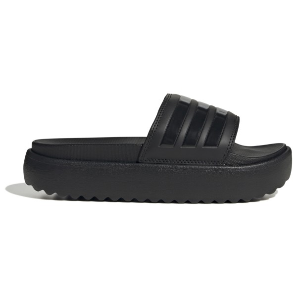 adidas - Women's Adilette Platform Slides - Sandalen Gr 4 schwarz von adidas