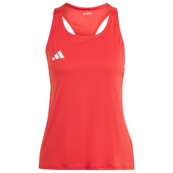 adidas - Women's Adizero E Tank - Tank Top Gr L;S rot;weiß von adidas