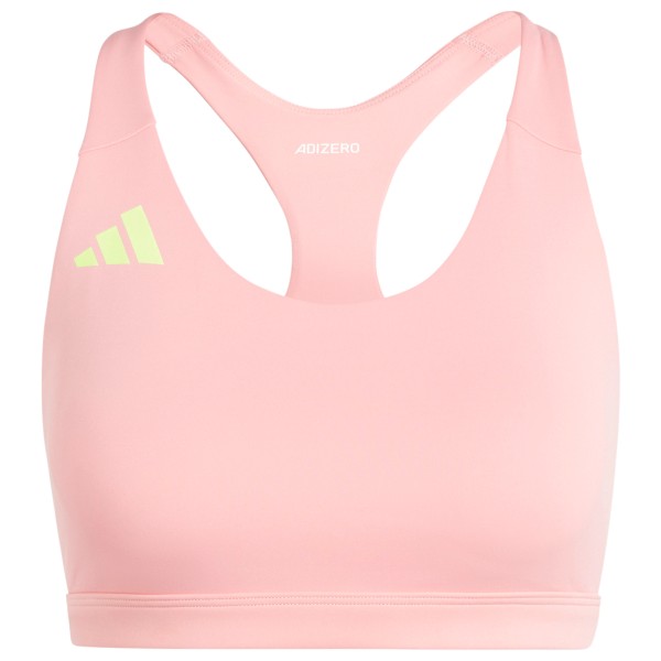 adidas - Women's Adizero Essentials Run Medium Support Bra - Sport-BH Gr L - Cup: A-B rosa von adidas