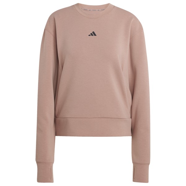 adidas - Women's D4T Knit Crew - Pullover Gr XS braun von adidas