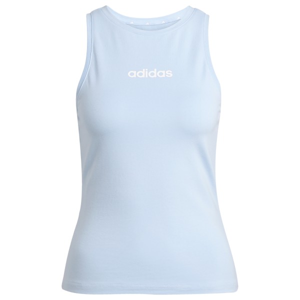 adidas - Women's Linear Single Jersey Tank - Tank Top Gr M grau adidas - Women's Linear Single Jersey Tank - Tank Top Gr M grau von adidas