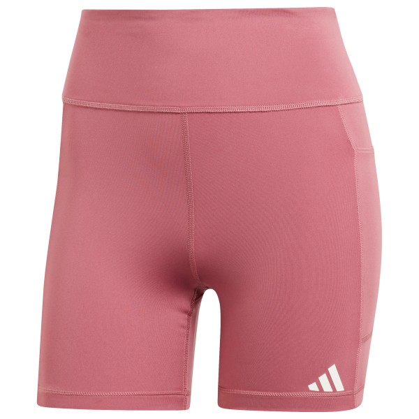 adidas - Women's Own The Run Short Leggings - Laufshorts Gr L - Length: 6'' rosa von adidas