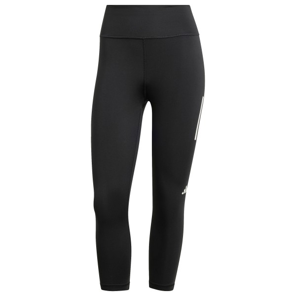 adidas - Women's Own the Run 3/4 Leggings - Laufshorts Gr L;M;S;XL;XS;XXL schwarz von adidas