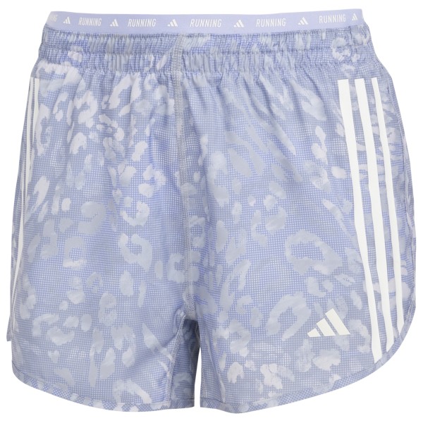 adidas - Women's Own the Run E AOP Shorts - Laufshorts Gr XL - Length: 3'' lila von adidas