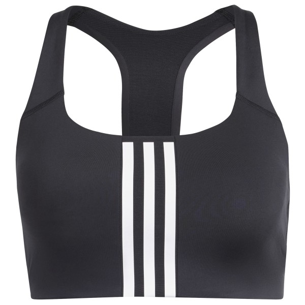 adidas - Women's PWIM Medium Support 3S Bra - Sport-BH Gr L - Cup: A/B grau von adidas