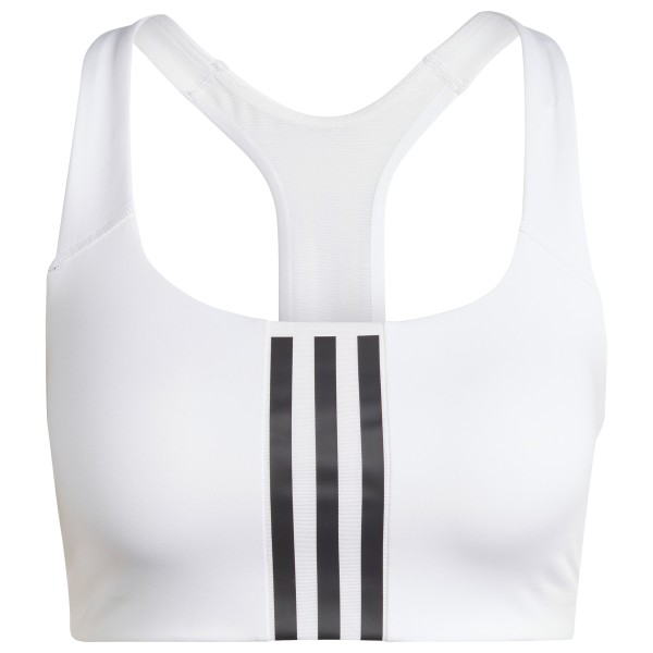 adidas - Women's PWIM Medium Support 3S Bra - Sport-BH Gr L - Cup: A-B weiß von adidas