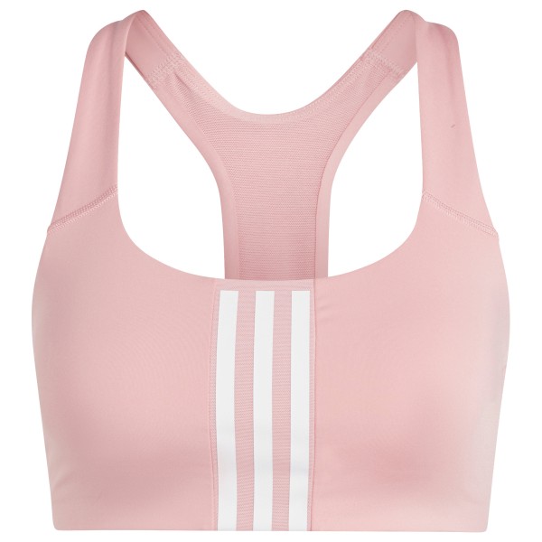 adidas - Women's PWIM Medium Support 3S Bra - Sport-BH Gr L - Cup: C-D rosa von adidas