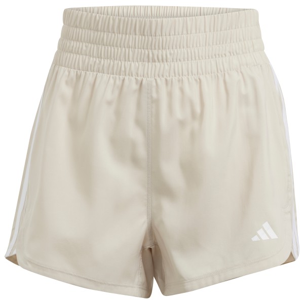 adidas - Women's Pacer Woven High - Shorts Gr L - Length: 5'' beige von adidas