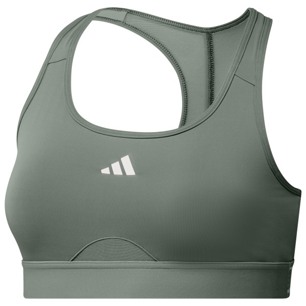 adidas - Women's Powerreact Bra - Sport-BH Gr M oliv von adidas