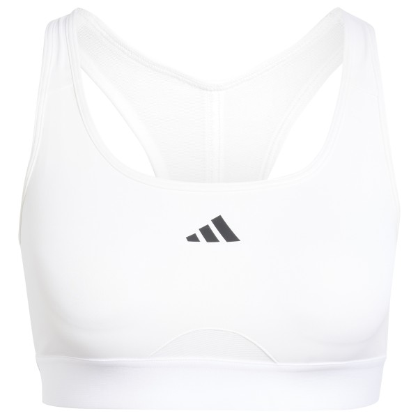 adidas - Women's Powerreact Bra - Sport-BH Gr S weiß von adidas