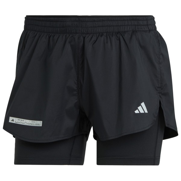 adidas - Women's Ultimate 2In1 Shorts - Laufshorts Gr XS schwarz von adidas