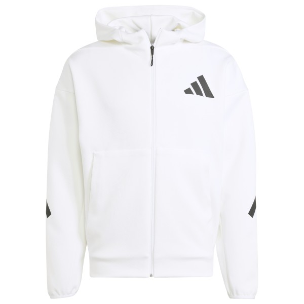 adidas - Z.N.E. Full Zip - Zip-Hoodie Gr L;M;S;XL;XXL schwarz/grau;weiß von adidas