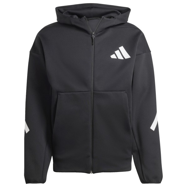 adidas - Z.N.E. Full Zip - Zip-Hoodie Gr XL schwarz/grau von adidas