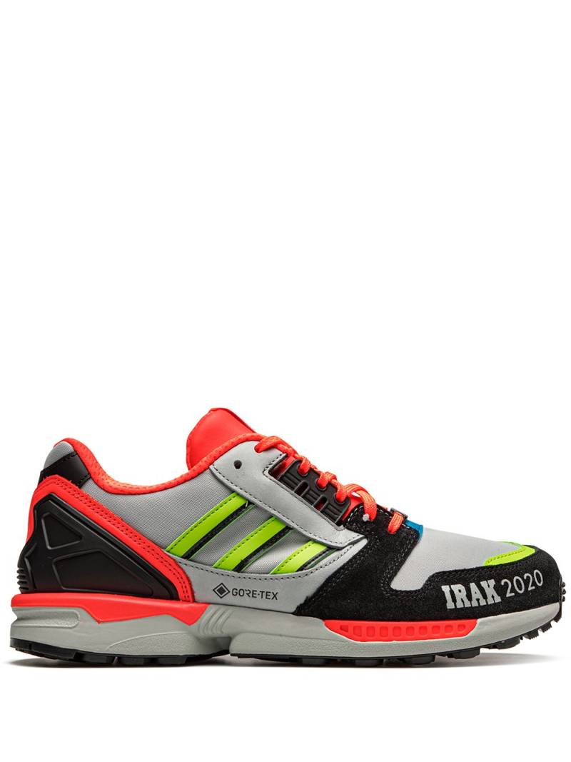 adidas x IRAK ZX 8000 GTX “Solar Red” sneakers - Grey von adidas